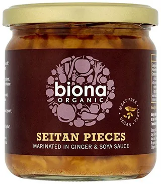 Biona Seitan Organic Soya Sauce&Ginger Ambient 350 g