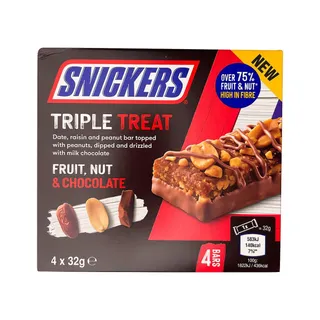 Snickers Triple Treat Chocolate 128 g