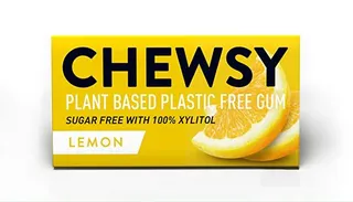 Chewsy Lemon Chewing Gum, 15g
