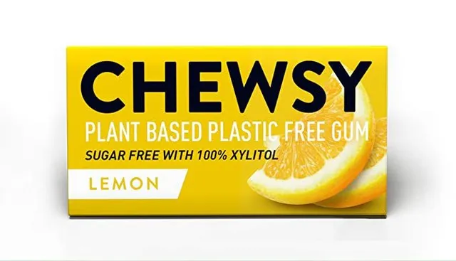 Chewsy Lemon Chewing Gum, 15g