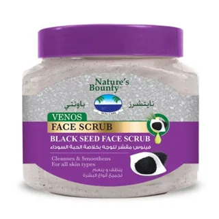 Nature's Bounty Scrub Cream For Face And Body Black Seed 300 ml