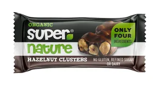 Super Nature Hazelnut Clusters 38 g