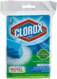 Clorox Non Scratch Scrub Sponge 2 pcs