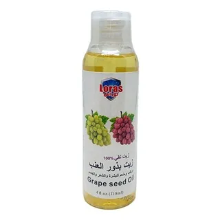 Loras Grape Seed Oil 100% Pure For Body And Hair 118mL