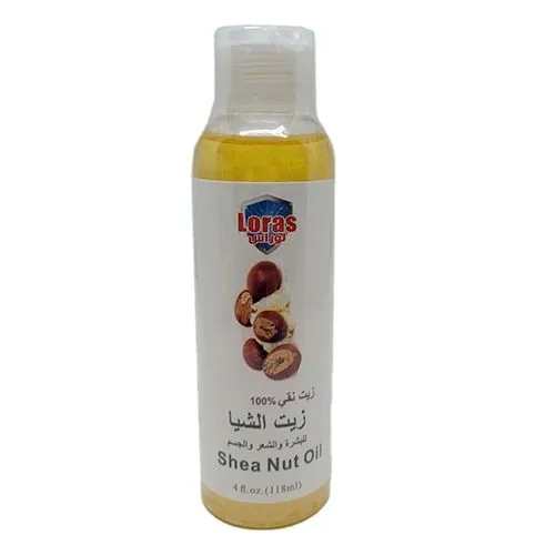 Loras Shea Oil 100% Pure For Body And Hair 118mL