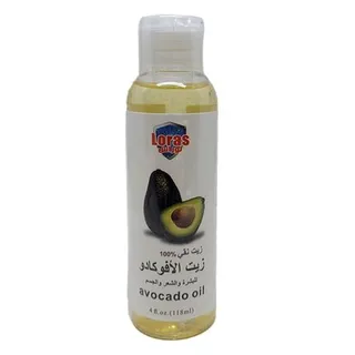 Loras Avocado Oil 100% Pure For Body And Hair 118mL