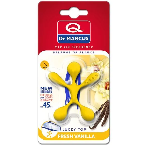 Dr. Marcus Lucky Top Fresh Vanilla Air Freshener