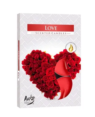 Aura Scented Candles Love 6 Packs