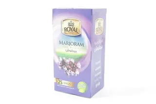 Royal Herbs Marjoram Tea 25 Bags X 1.5 g