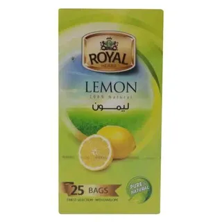 Royal Herbs Tea Lemon 25 Bags