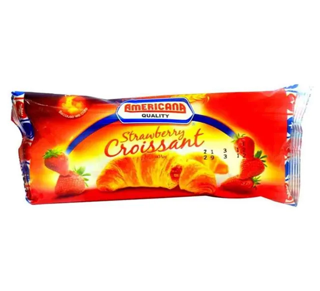 Americana Croissant with Strawberry, 65g