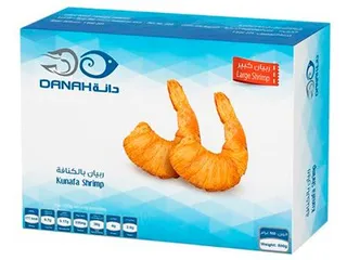 Danah Large Shrimp Konafa 500g