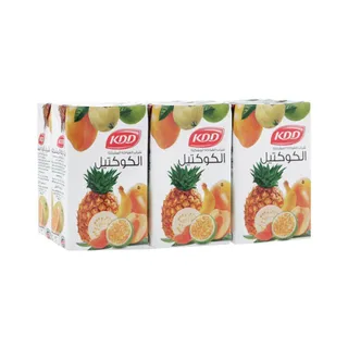 Kdd Cocktail Fruit Drinks 6 X 250 Ml