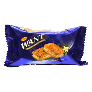 Kitco Want Vanilla Cream Biscuits 45g