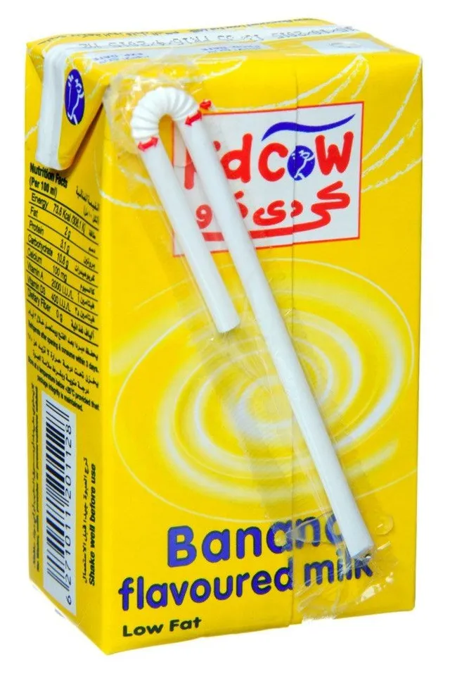 Kdcow Banana Flavour Milk 250ml
