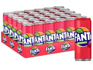 Fanta Strawberry Can 250Mlx30