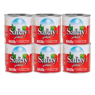 Safety Evaporated Milk 170Gx6
