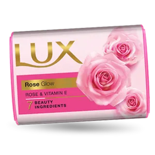 Lux Glowing Skin Rose Bar Soap 75g