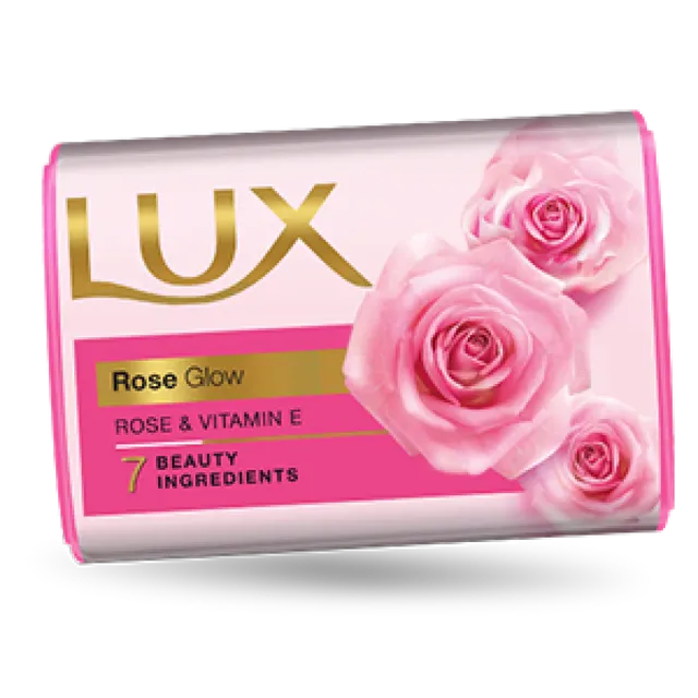 Lux Glowing Skin Rose Bar Soap 75g
