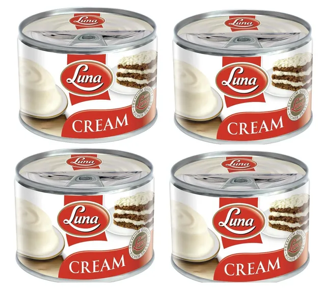 Luna Cream Full Cream 4 x 155 g
