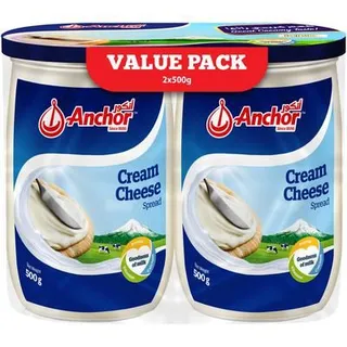 أنكر جبنة كريمية سبريد 2 X 500 Gm