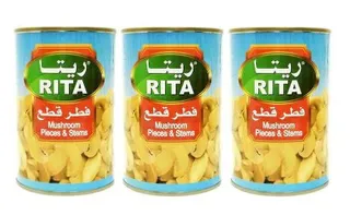 Rita Mushroom Pieces 3 pcs x 400 g