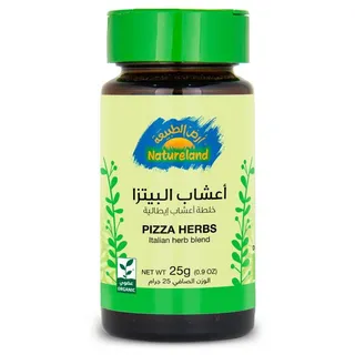 Natureland Organic Pizza Herb Mixed Spices 25 g