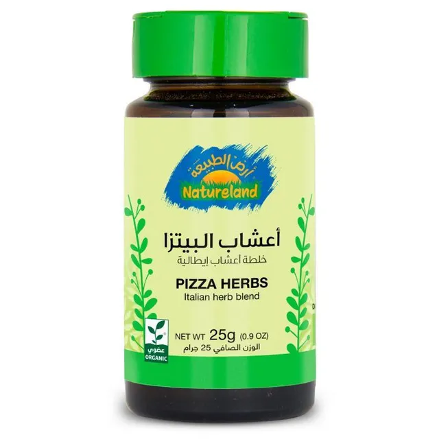 Natureland Organic Pizza Herb Mixed Spices 25 g