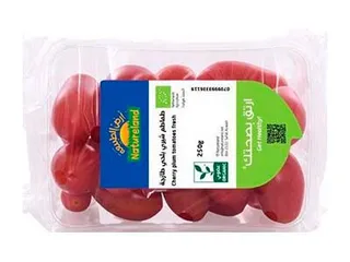 Natureland Organic Cherry Plum Tomatoes, 250g