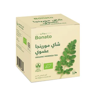 Bonato Organic Moringa Tea, 24g