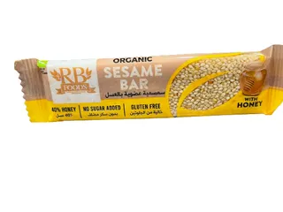 Rb Foods Organic Sesame Bar With Honey 30 g
