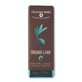 Stella Organic Chocolate W/ Nectar Coconut 50 g