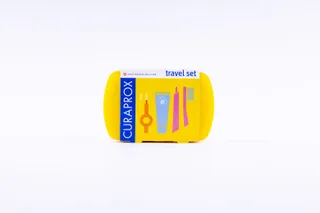Curaprox Yellow Oral Travel Kit, 1 Pack
