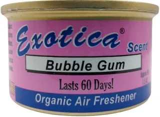 Exotica Organic Air Freshner - Bubble Gum, 42g