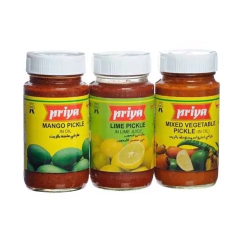 Priya Pickle Assorted 3 pcs x 300 g