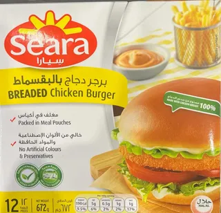 سيارا برجر دجاج مغطى بالبقسماط 672 G