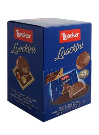 Loacker Lukini Chocolate 450 g