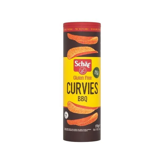 Schar Gluten Free BBQ Curvies Chips 170g