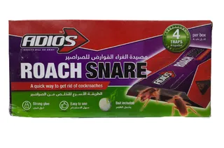 Adios Roach Snare 4 Traps