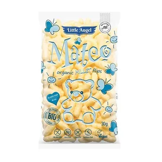 Little Angel Mateo Baked Organic Corn Snack With Millet 30 G