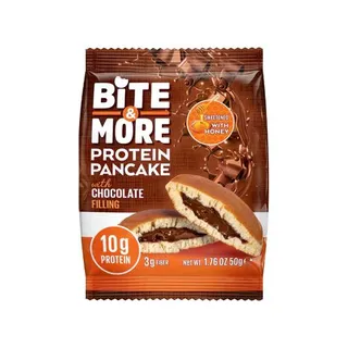 Bite & More Protein Pancake with Chocolate Filling 50g