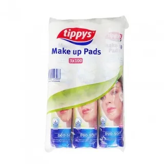 Tippy's Make Up Pads, 3x100 Pieces