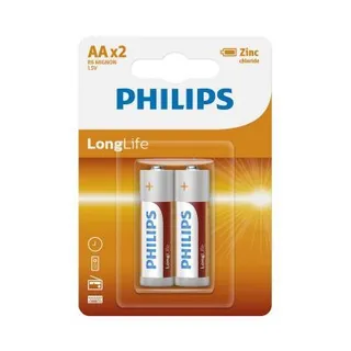 Philips Battery Zinc Aa 2 pcs