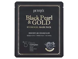 Black Pearl & Gold Hydrogel Mask Pack