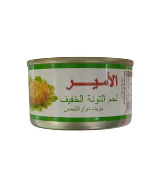 الامير لحم التونة الخفيف بزيت دوار الشمس 85 غ