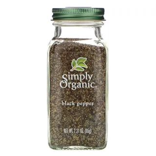 Simply Organic Peper Blk Med Grind 2.31 oz