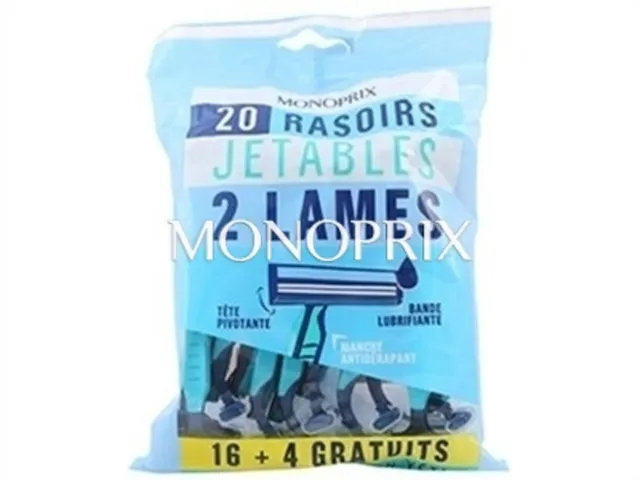 Monoprix Disposable Razors 16+4's