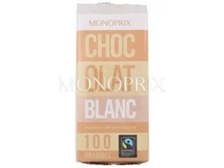 Monoprix White Chocolate Tablet 2 x 100 g