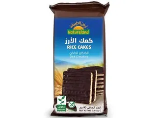 Natureland Dark Chocolate Rice Cakes 90 g