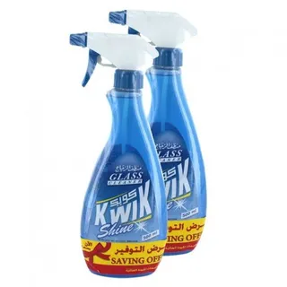 Kwik Glass Cleaner Twin Pack 500 g x 2 Pcs